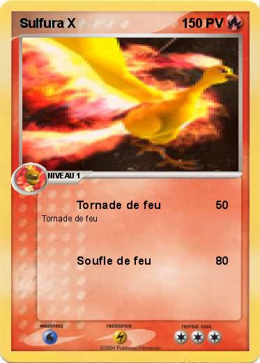Pokemon Sulfura X