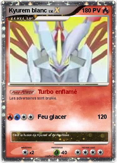 Pokemon Kyurem blanc