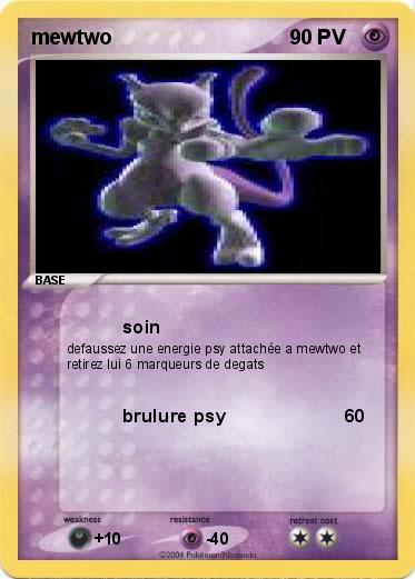 Pokemon mewtwo