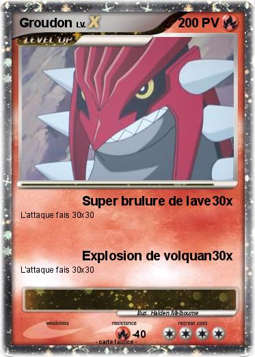 Pokemon Groudon