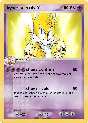 Pokemon hyper tails niv X