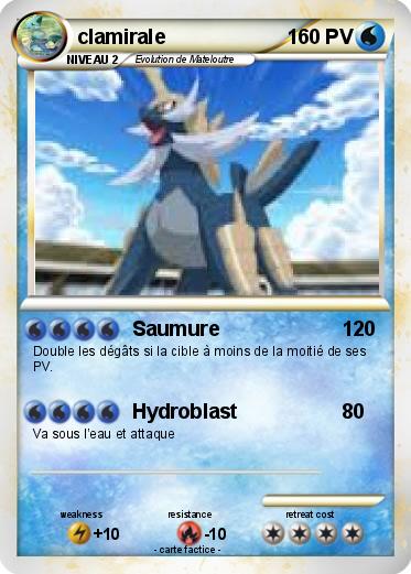 Pokemon clamirale