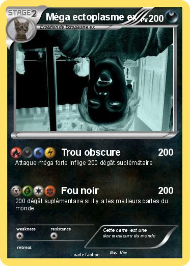 Pokemon Méga ectoplasme ex