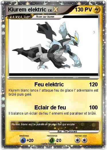Pokemon Kiurem elektric