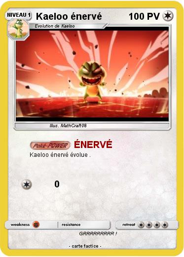 Pokemon Kaeloo énervé