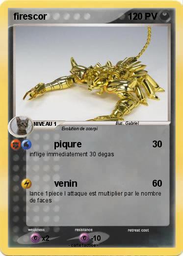 Pokemon firescor