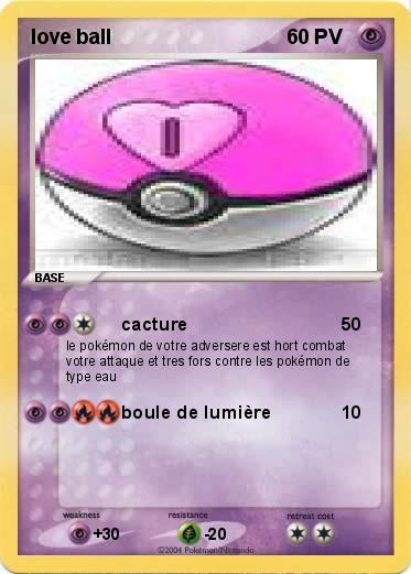 Pokemon love ball