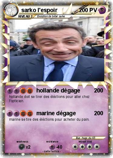 Pokemon sarko l'espoir