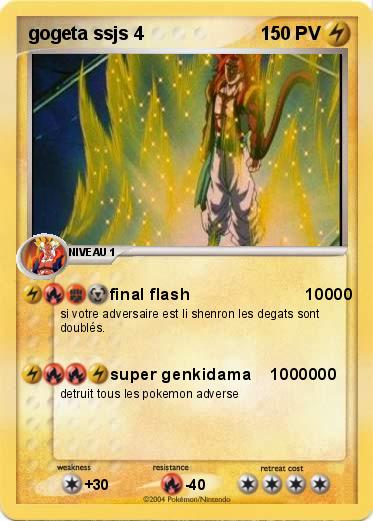 Pokemon gogeta ssjs 4
