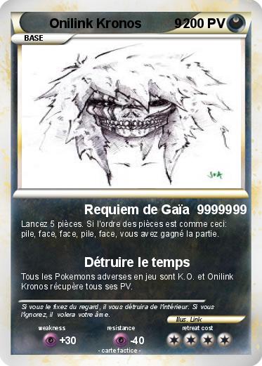Pokemon Onilink Kronos         9