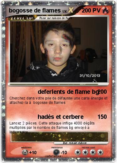 Pokemon bogosse de flames