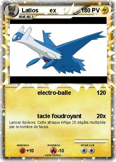 Pokemon Latios       ex