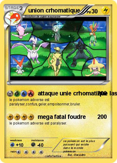 Pokemon union crhomatique