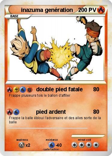 Pokemon inazuma genération