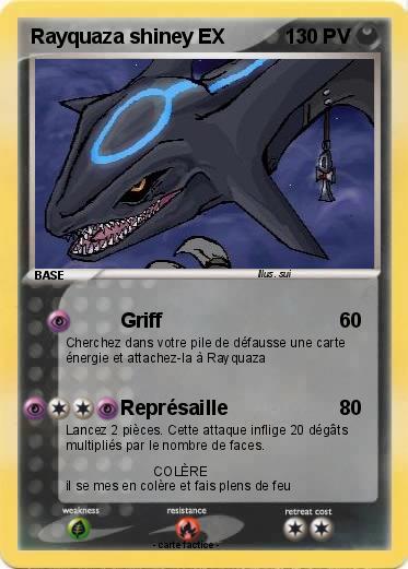 Pokemon Rayquaza shiney EX
