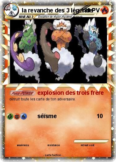 Pokemon la revanche des 3 légende