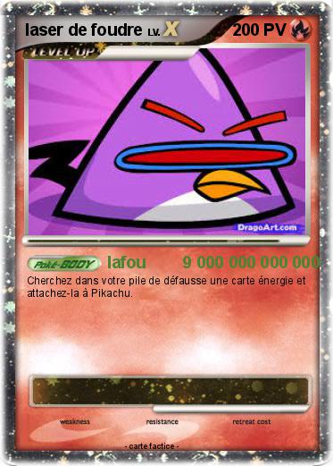Pokemon laser de foudre