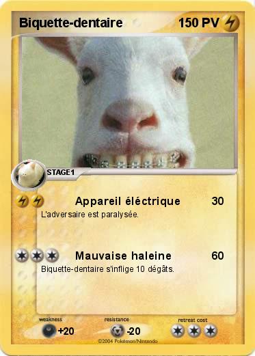 Pokemon Biquette-dentaire