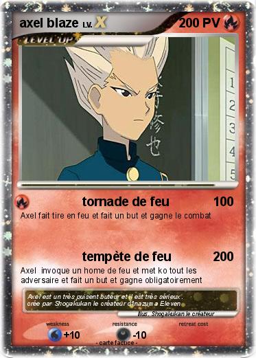 Pokemon axel blaze