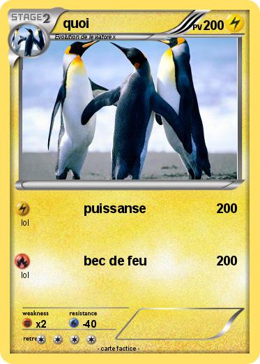 Pokemon quoi