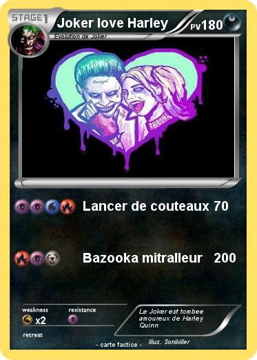 Pokemon Joker love Harley