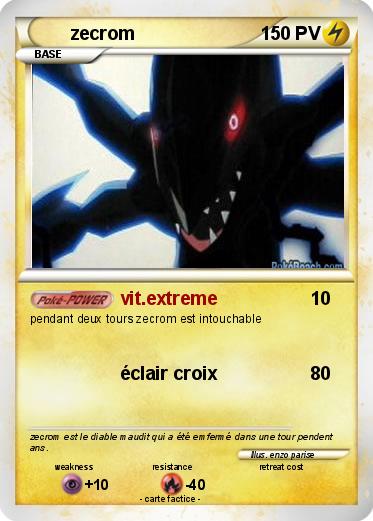 Pokemon zecrom