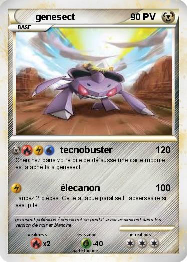 Pokemon genesect