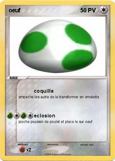 Pokemon oeuf