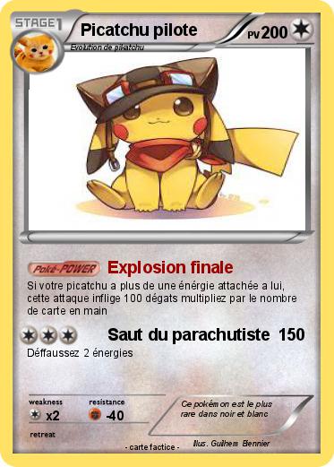 Pokemon Picatchu pilote