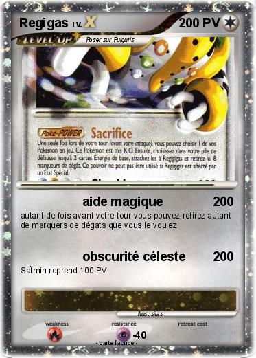 Pokemon Regigas