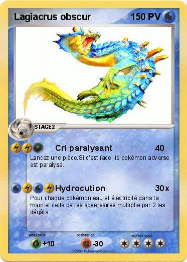 Pokemon Lagiacrus obscur