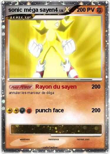 Pokemon sonic méga sayen4