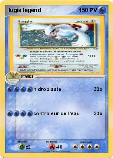 Pokemon lugia legend