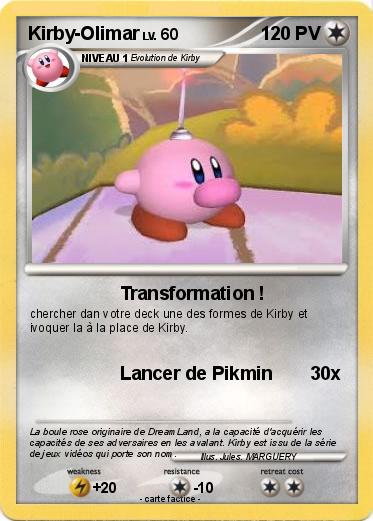 Pokemon Kirby-Olimar