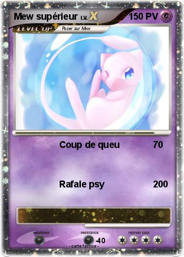 Pokemon Mew supérieur