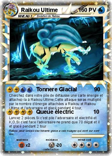 Pokemon Raikou Ultime