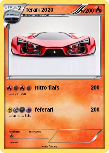 Pokemon ferari 2020