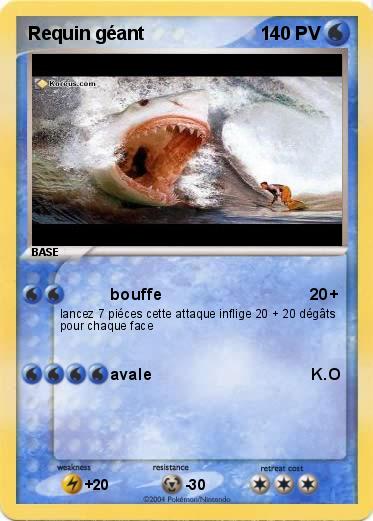 Pokemon Requin géant