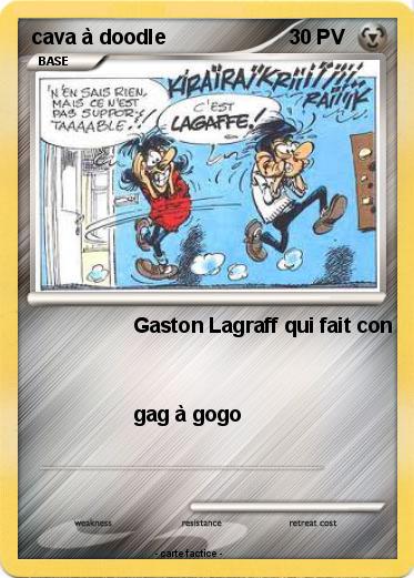 Pokemon cava à doodle