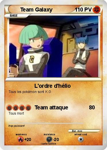Pokemon Team Galaxy