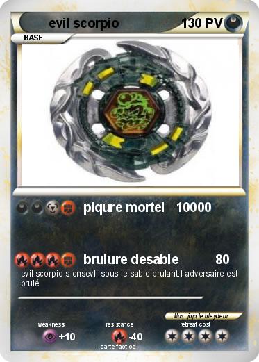 Pokemon evil scorpio