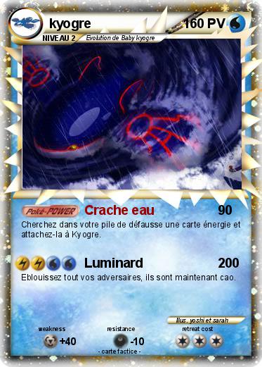 Pokemon kyogre