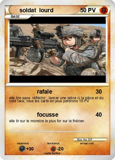 Pokemon soldat  lourd