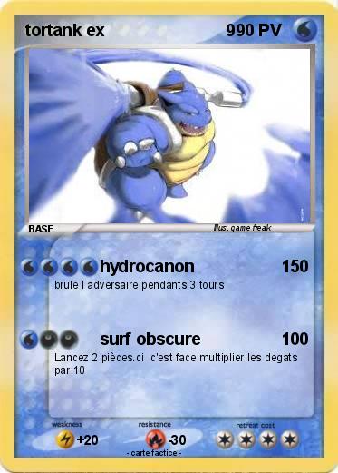 Pokemon tortank ex                          9