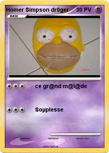 Pokemon Homer Simpson dr0ger