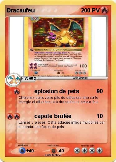 Pokemon Dracaufeu