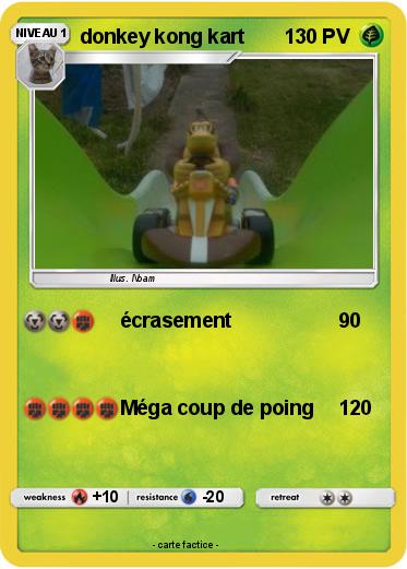 Pokemon donkey kong kart