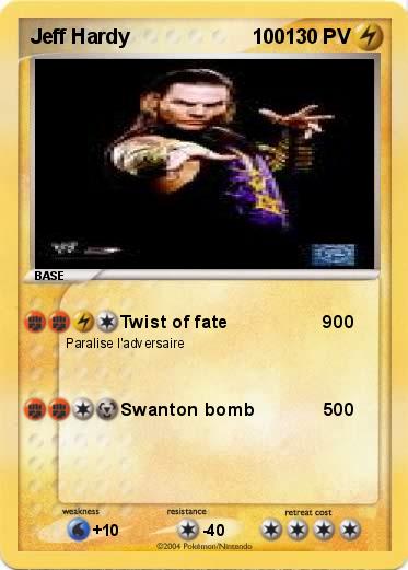 Pokemon Jeff Hardy                      100