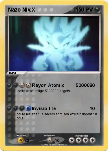 Pokemon Nazo Niv.X