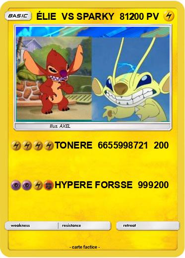 Pokemon ÉLIE  VS SPARKY  812